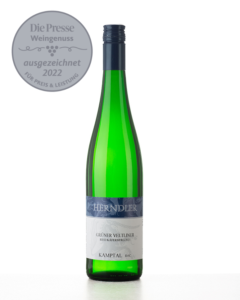 Weingut-Herndler Grüner Veltliner Ried Kaeferberg 2021Auszeichnung